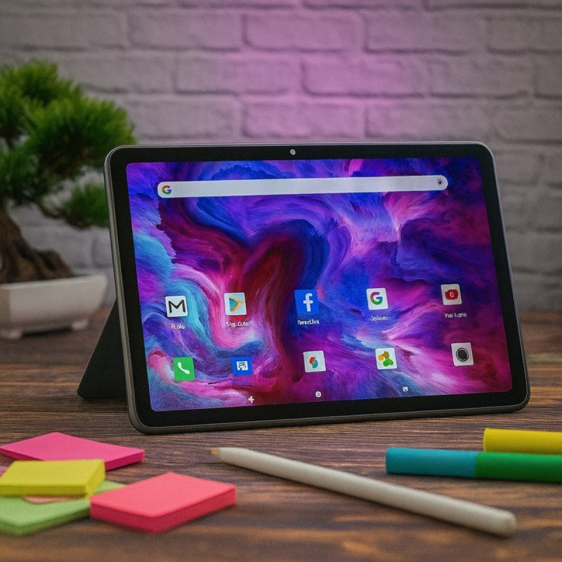 Tablet 10.1'' COLUMBUS Gris K1028G-B | Entretenimiento portátil de alta resolución